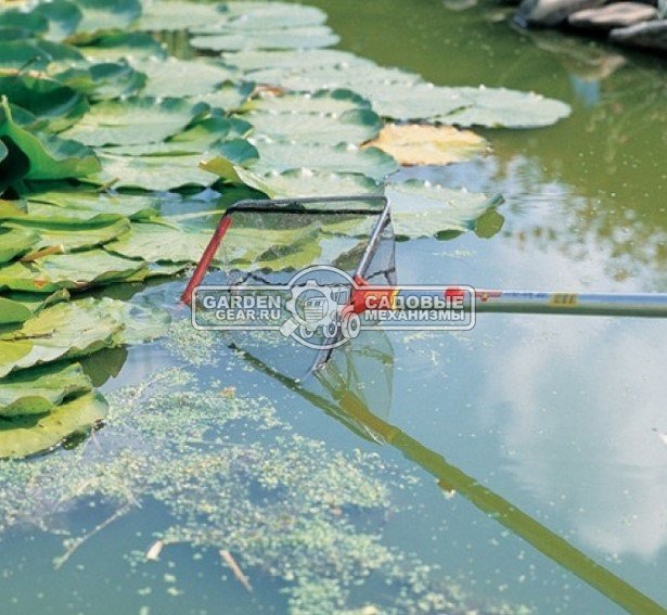 Сачок для водоема прямоугольный WOLF-Garten WK-M без рукоятки, multi-star