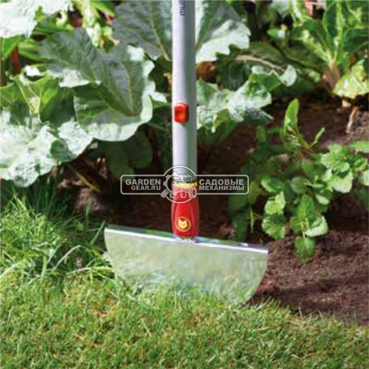 Обрезчик кромок газона WOLF-Garten RM-F полумесяц с D-рукояткой 85 см.