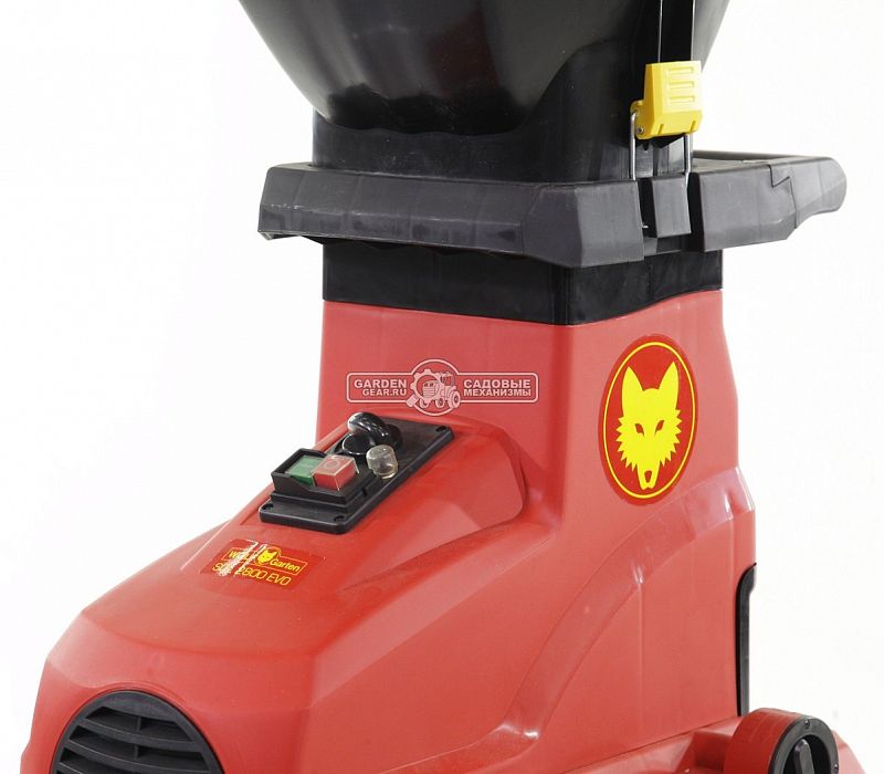 Садовый измельчитель веток электрический WOLF-Garten SDL 2800 EVO (PRC, 2800 Вт, ветки до 40 мм, шестерни, 35 кг)