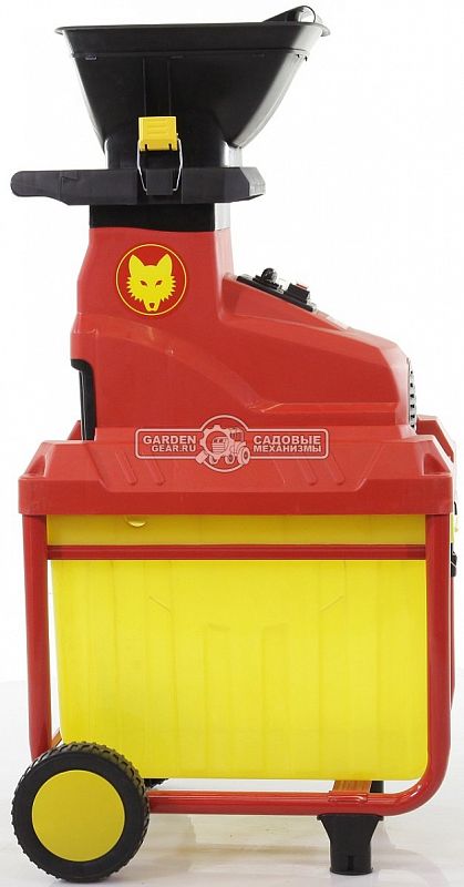 Садовый измельчитель веток электрический WOLF-Garten SDL 2800 EVO (PRC, 2800 Вт, ветки до 40 мм, шестерни, 35 кг)