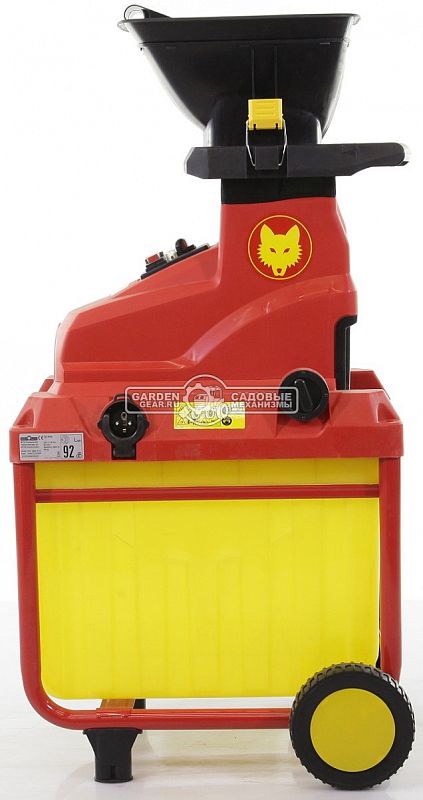 Садовый измельчитель веток электрический WOLF-Garten SDL 2800 EVO (PRC, 2800 Вт, ветки до 40 мм, шестерни, 35 кг)
