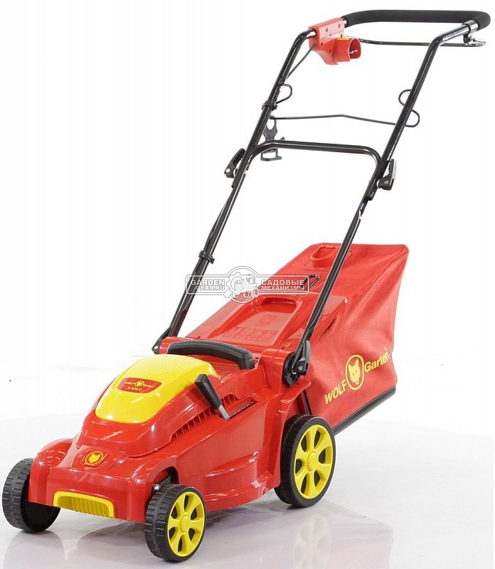 Газонокосилка электрическая Wolf Garten A 370 E (PRC, 1600 Вт, 37 см, 40 л, 17 кг.)