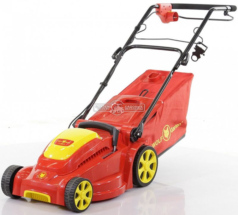 Газонокосилка электрическая Wolf Garten A 400 E (PRC, 1800 Вт, 40 см, 45 л, 18 кг)