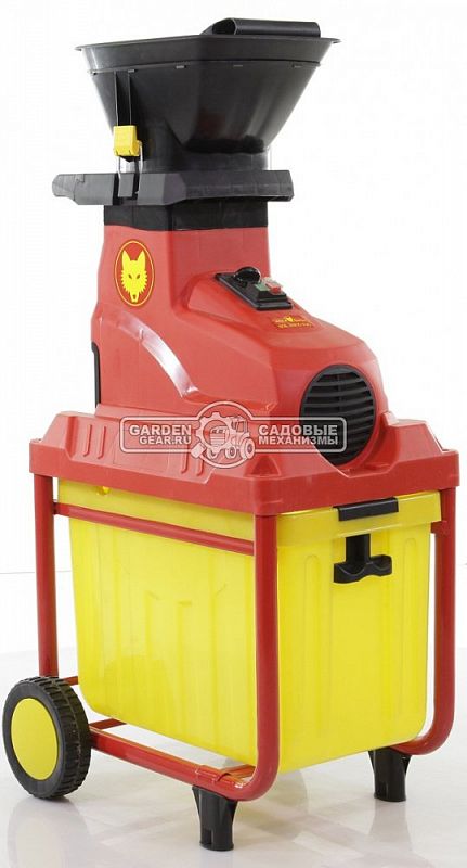 Садовый измельчитель веток электрический WOLF-Garten SDL 2800 EVO (PRC, 2800 Вт, ветки до 40 мм, шестерни, 35 кг)